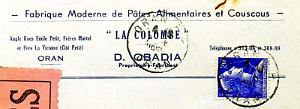 Oran enveloppes pub 1378